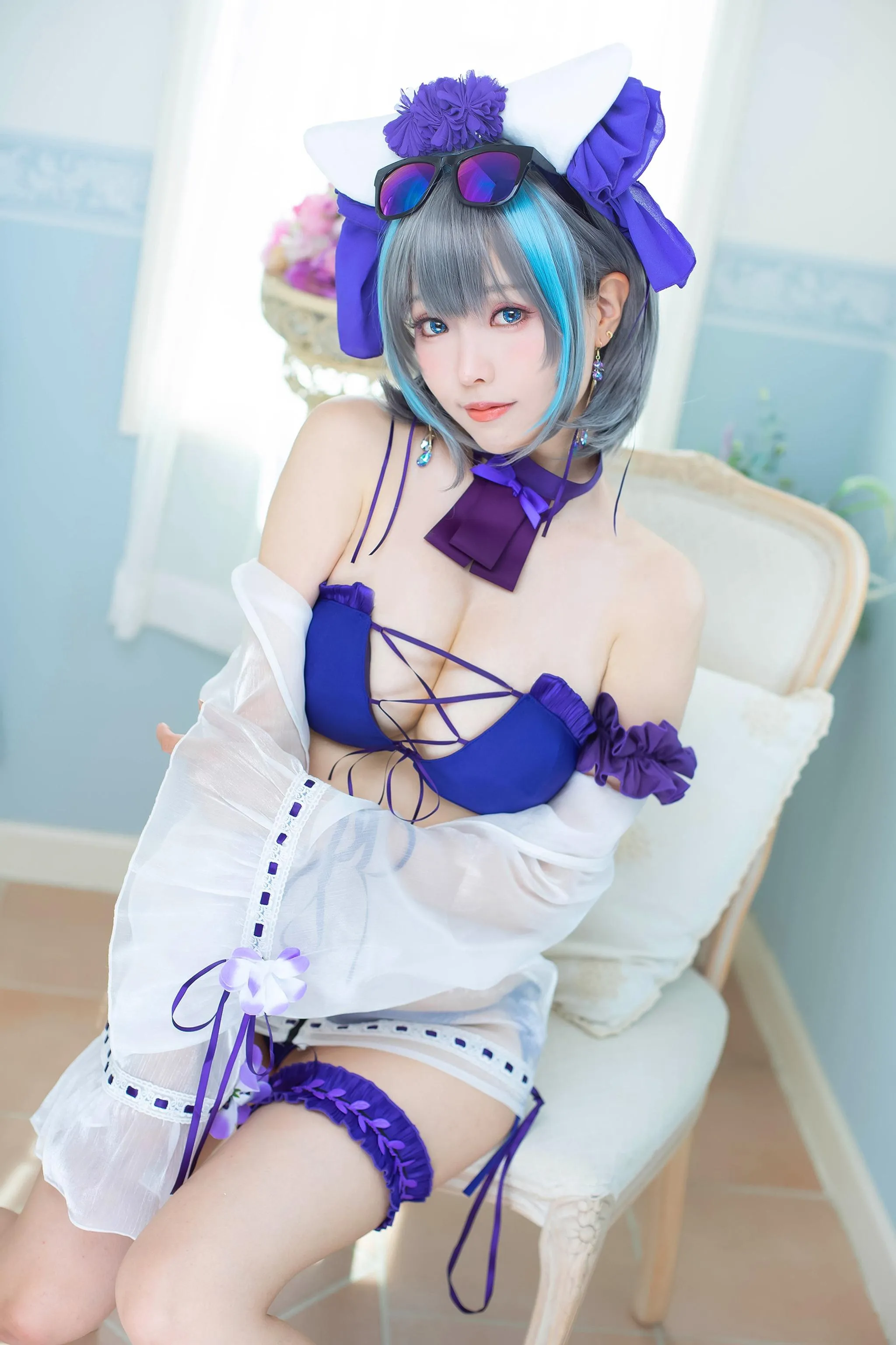 ElyEE子 – NO.86 Cheshire 柴郡 [70P]插图3